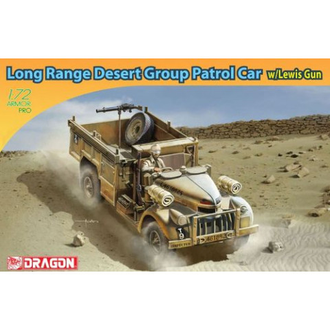 Long Range Desert Group Patrol Car w/Lewis Gun -7439