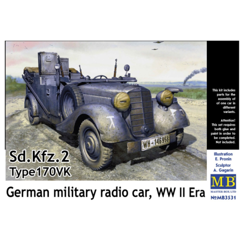Mercedes-Benz 170 Kfz. 2 Type 170VK - Radio Car -MB3531