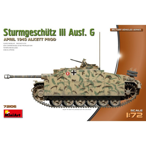 StuG III Ausf. G - April 1943 Alkett Production -72106